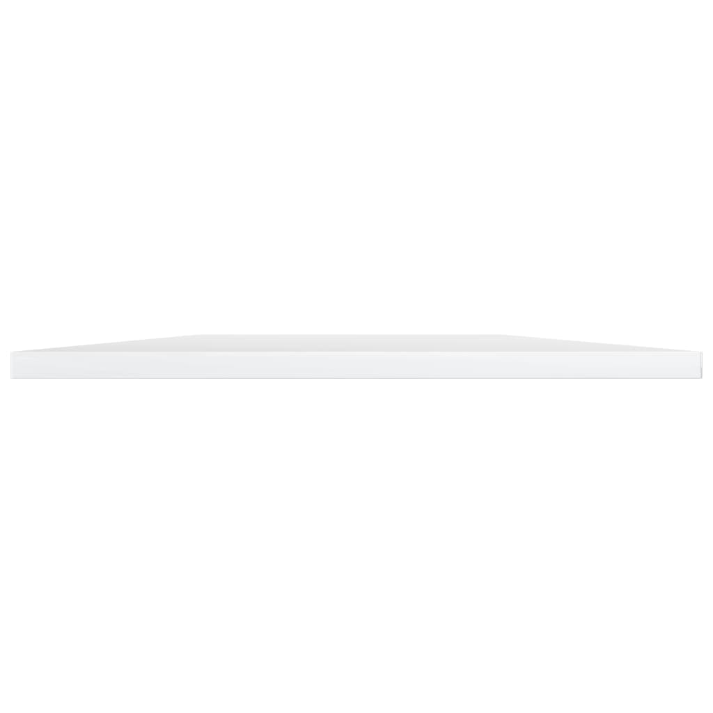 Wandschappen 40X50X1,5 Cm Bewerkt Hout Hoogglans Wit 4