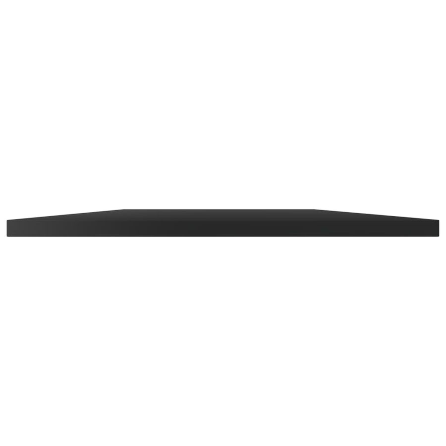 Wandschappen 8 st 40x50x1,5 cm bewerkt hout hoogglans zwart