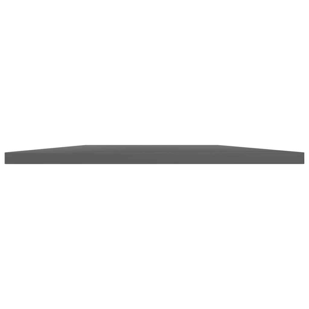 Wandschappen 40X50X1,5 Cm Spaanplaat Hoogglans Grijs 8 40 x 50 x 1.5 cm