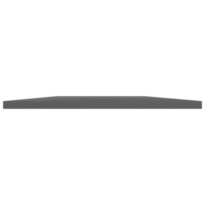 Wandschappen 40X50X1,5 Cm Spaanplaat Hoogglans Grijs 8 40 x 50 x 1.5 cm