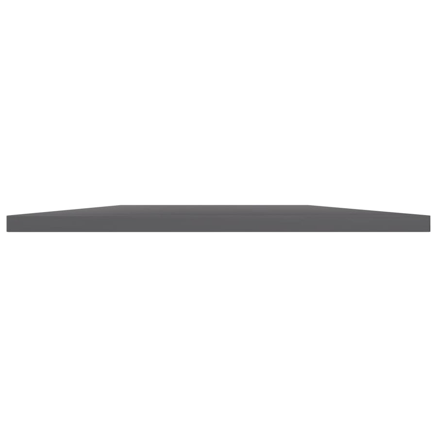 Wandschappen 40X50X1,5 Cm Spaanplaat Hoogglans Grijs 8 40 x 50 x 1.5 cm