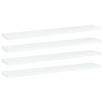 Wandschappen 60X10X1,5 Cm Spaanplaat Wit 4 60 x 10 x 1.5 cm