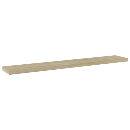 Wandschappen 60X10X1,5 Cm Spaanplaat Kleurig Sonoma Eiken 4 60 x 10 x 1.5 cm