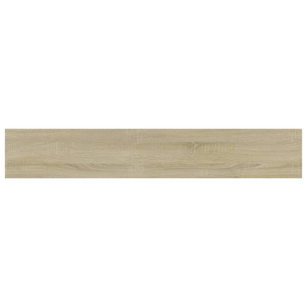 Wandschappen 60X10X1,5 Cm Spaanplaat Kleurig Sonoma Eiken 4 60 x 10 x 1.5 cm