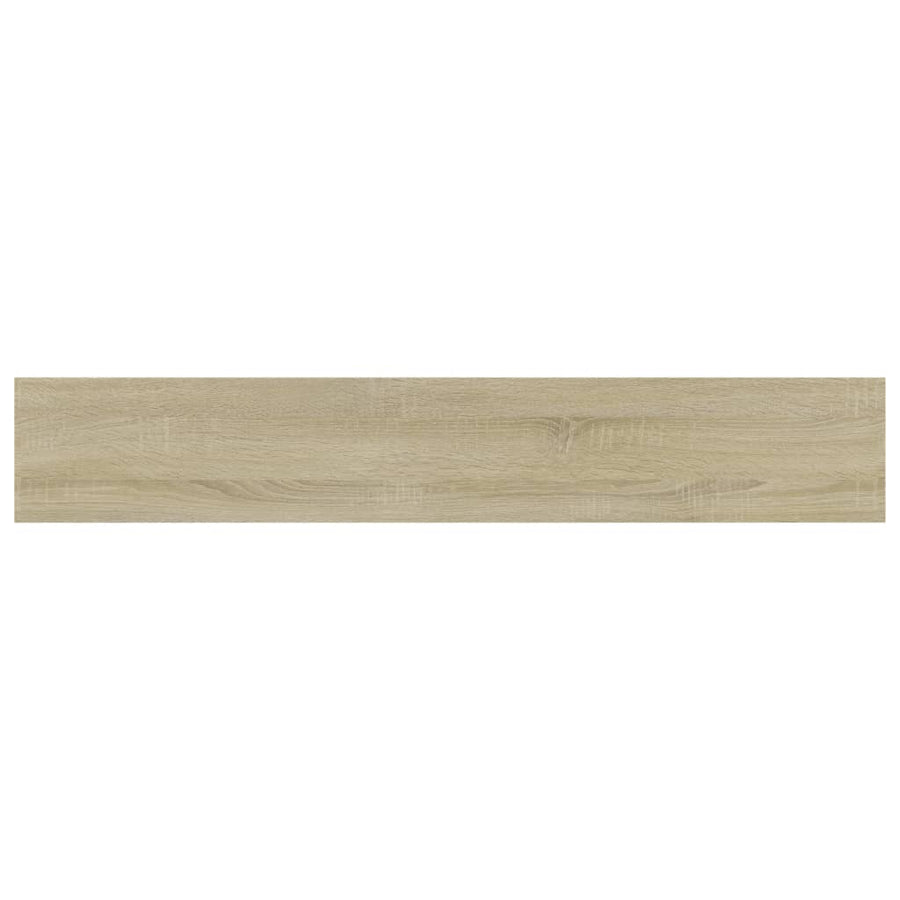 Wandschappen 60X10X1,5 Cm Spaanplaat Kleurig Sonoma Eiken 4 60 x 10 x 1.5 cm