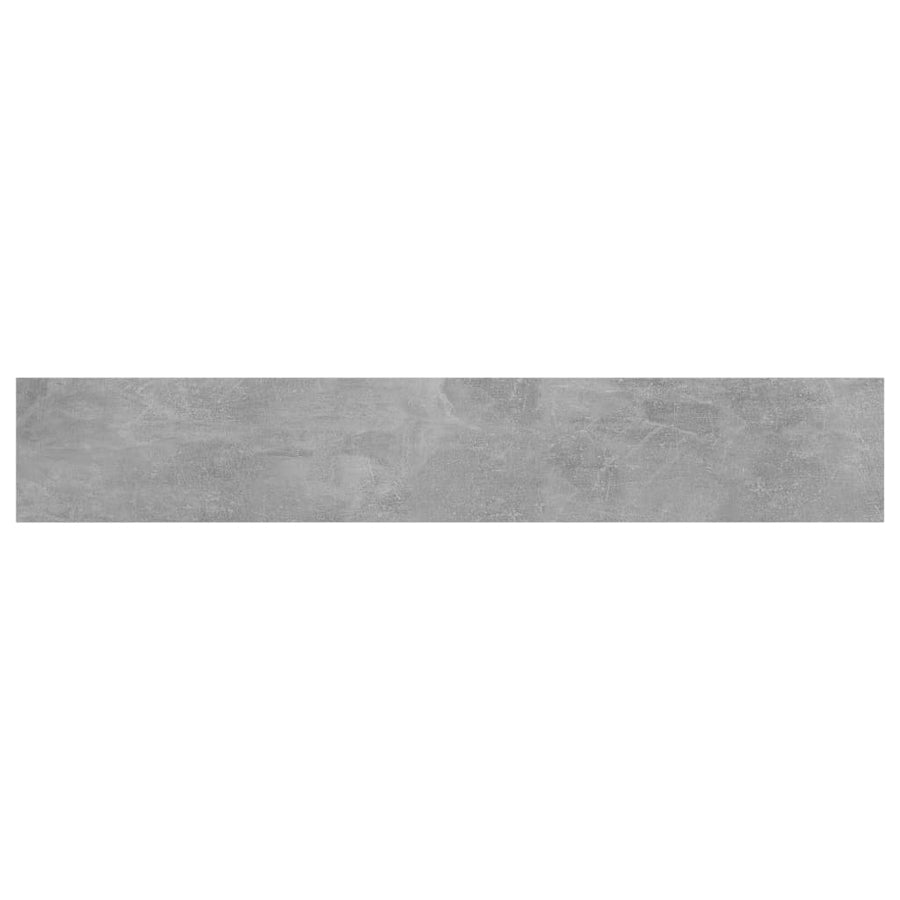 Wandschappen 60X10X1,5 Cm Spaanplaat Betongrijs 8