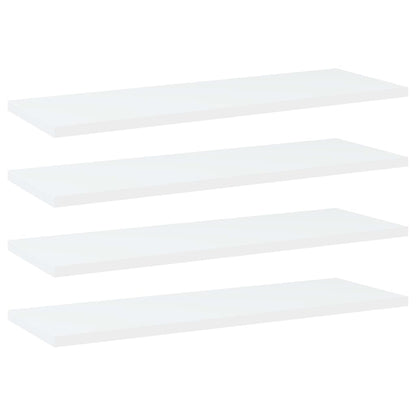 Wandschappen 60X20X1,5 Cm Spaanplaat Wit 4 60 x 20 x 1.5 cm