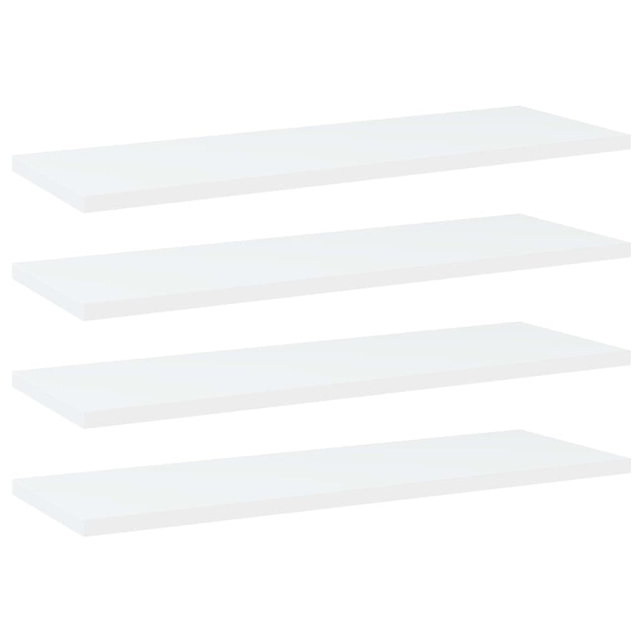 Wandschappen 60X20X1,5 Cm Spaanplaat Wit 4 60 x 20 x 1.5 cm