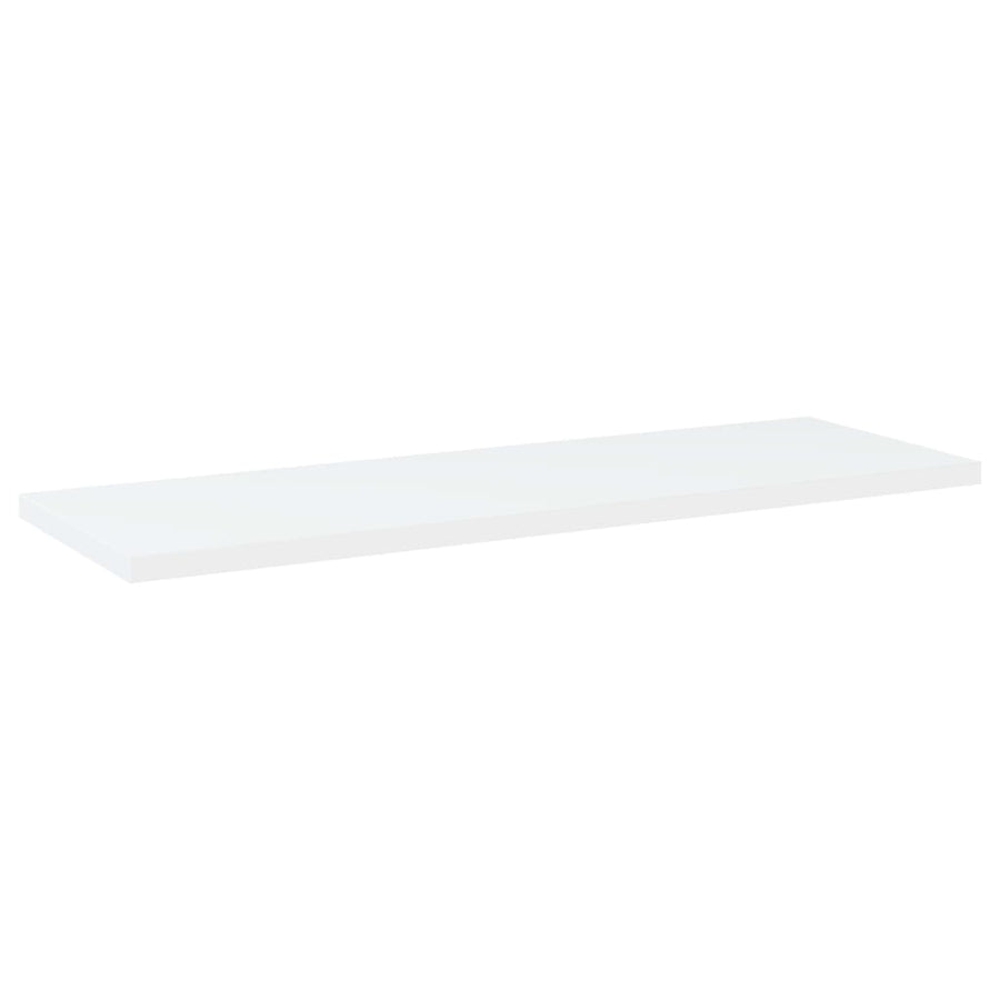 Wandschappen 60X20X1,5 Cm Spaanplaat Wit 4 60 x 20 x 1.5 cm