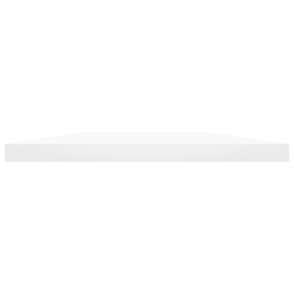 Wandschappen 8 st 60x20x1,5 cm bewerkt hout wit