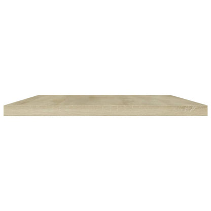 Wandschappen 60X20X1,5 Cm Spaanplaat Kleurig Sonoma Eiken 4 60 x 20 x 1.5 cm