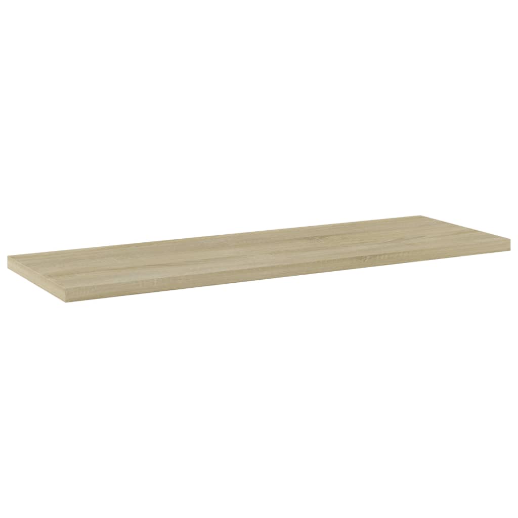 Wandschappen 8 st 60x20x1,5 cm spaanplaat sonoma eikenkleurig