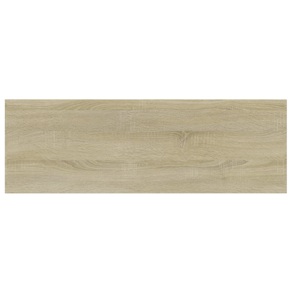 Wandschappen 8 st 60x20x1,5 cm spaanplaat sonoma eikenkleurig