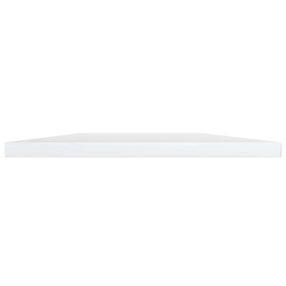 Wandschappen 4 st 60x20x1,5 cm bewerkt hout hoogglans wit