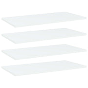 Wandschappen 4 st 60x30x1,5 cm spaanplaat wit
