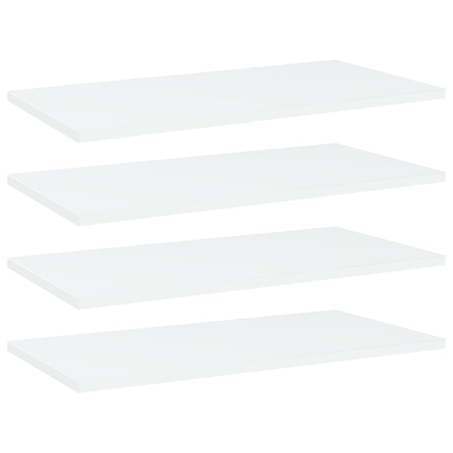Wandschappen 60X30X1,5 Cm Spaanplaat Wit 4 60 x 30 x 1.5 cm