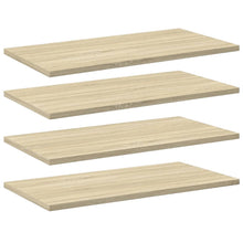 Wandschappen 60X30X1,5 Cm Spaanplaat Kleurig Sonoma Eiken 4 60 x 30 x 1.5 cm