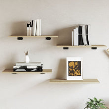 Wandschappen 60X30X1,5 Cm Spaanplaat Kleurig Sonoma Eiken 4 60 x 30 x 1.5 cm
