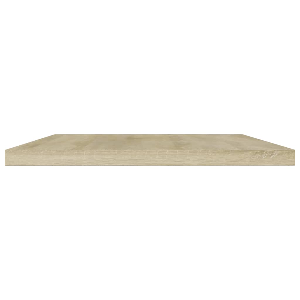Wandschappen 8 st 60x30x1,5 cm spaanplaat sonoma eikenkleurig