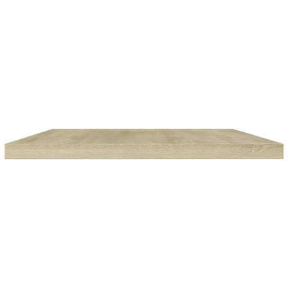 Wandschappen 8 st 60x30x1,5 cm spaanplaat sonoma eikenkleurig