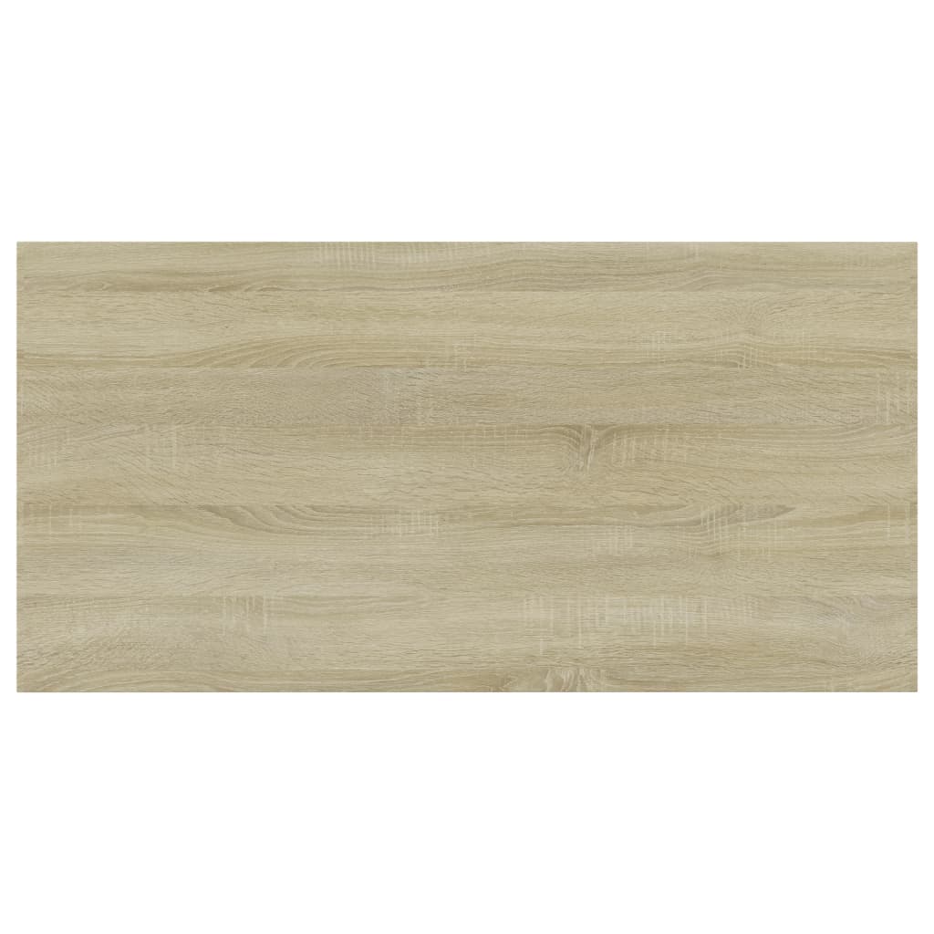 Wandschappen 8 st 60x30x1,5 cm spaanplaat sonoma eikenkleurig