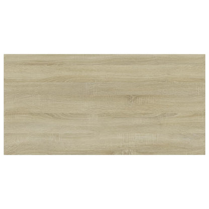 Wandschappen 8 st 60x30x1,5 cm spaanplaat sonoma eikenkleurig