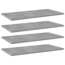Wandschappen 60X30X1,5 Cm Spaanplaat Betongrijs 4 60 x 30 x 1.5 cm