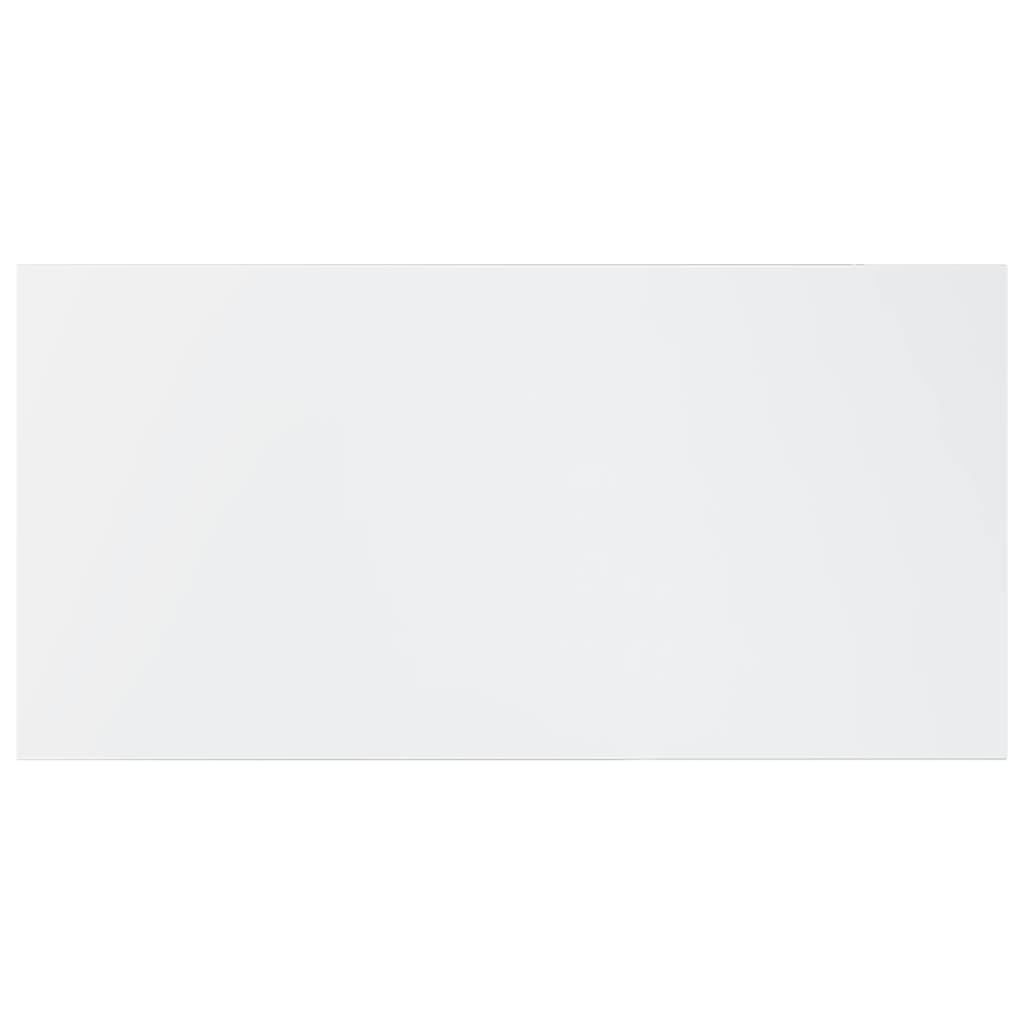 Wandschappen 4 st 60x30x1,5 cm bewerkt hout hoogglans wit