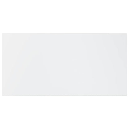 Wandschappen 4 st 60x30x1,5 cm bewerkt hout hoogglans wit