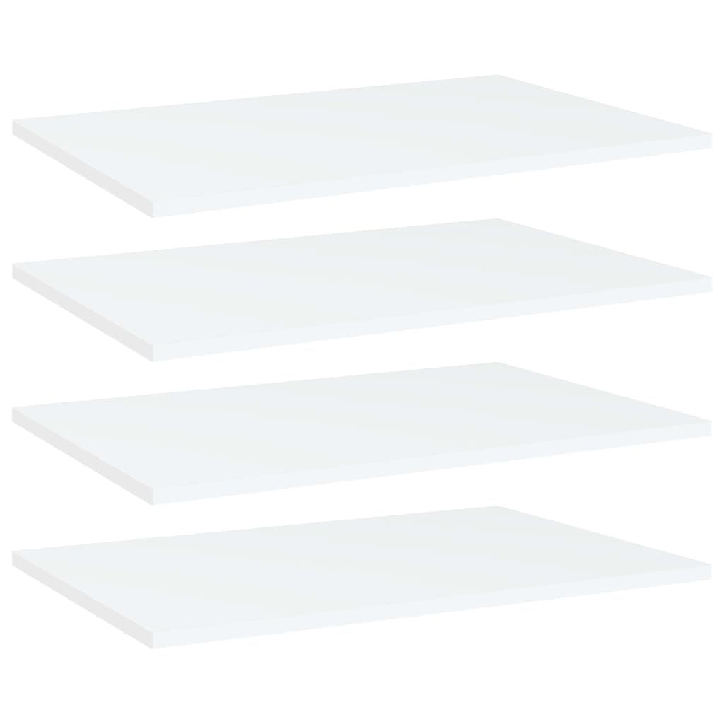 Wandschappen 60X0X1,5 Cm Spaanplaat Wit 4 60 x 40 x 1.5 cm