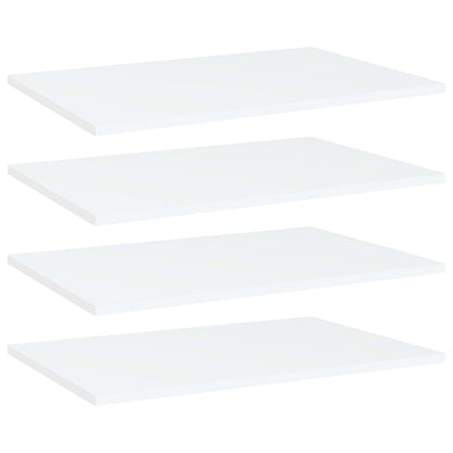 Wandschappen 60X0X1,5 Cm Spaanplaat Wit 4 60 x 40 x 1.5 cm