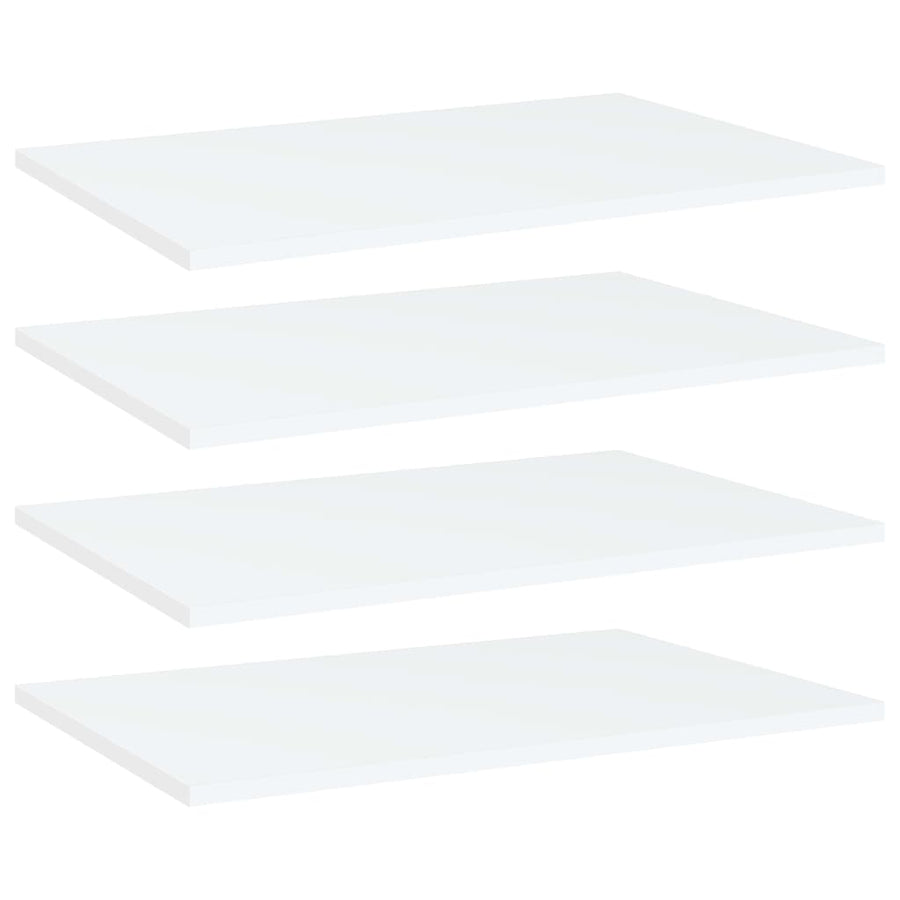 Wandschappen 60X0X1,5 Cm Spaanplaat Wit 4 60 x 40 x 1.5 cm