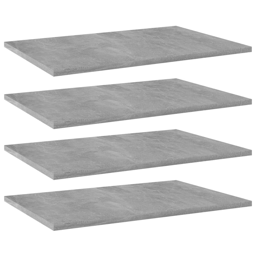 Wandschappen 60X0X1,5 Cm Spaanplaat Betongrijs 4 60 x 40 x 1.5 cm