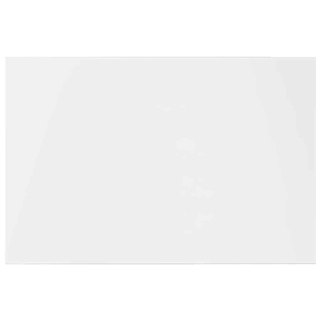 Wandschappen 4 st 60x40x1,5 cm bewerkt hout hoogglans wit