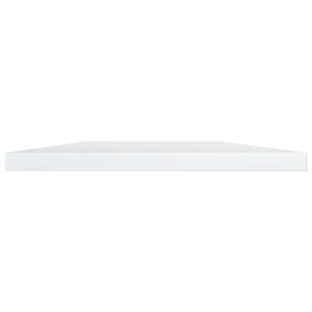 Wandschappen 8 st 60x40x1,5 cm spaanplaat hoogglans wit