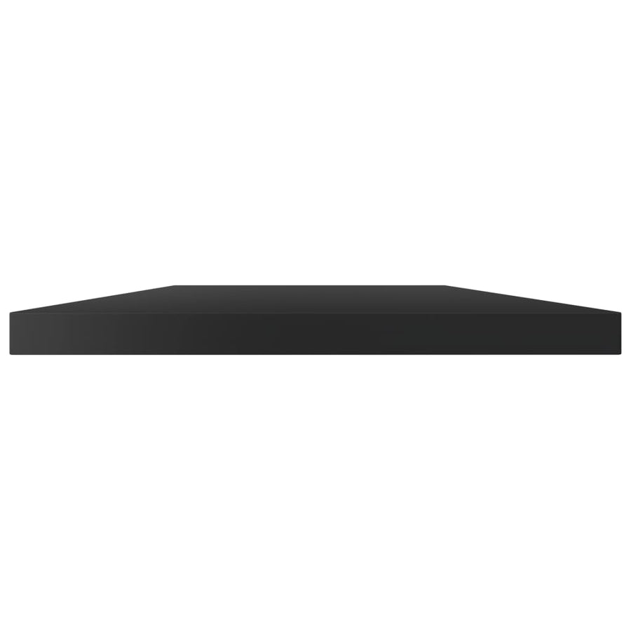 Wandschappen 60X40X1,5 Cm Spaanplaat Hoogglans Zwart 8