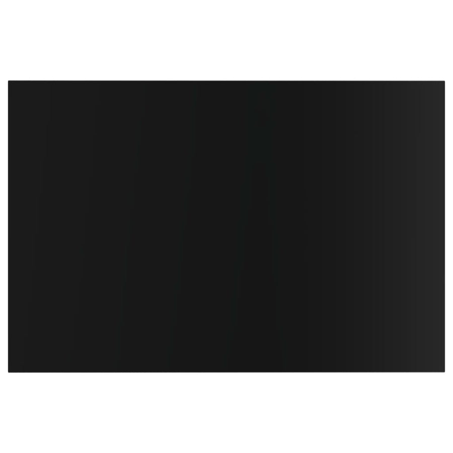 Wandschappen 60X40X1,5 Cm Spaanplaat Hoogglans Zwart 8