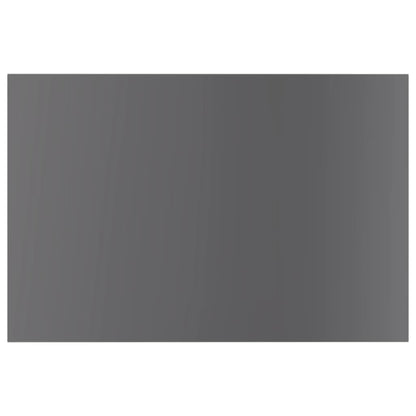 Wandschappen 4 st 60x40x1,5 cm spaanplaat hoogglans grijs
