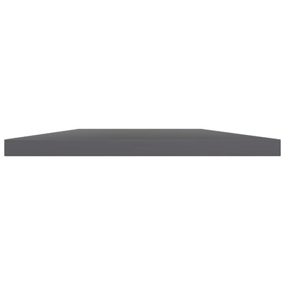 Wandschappen 60X40X1,5 Cm Bewerkt Hout Hoogglans Grijs 8