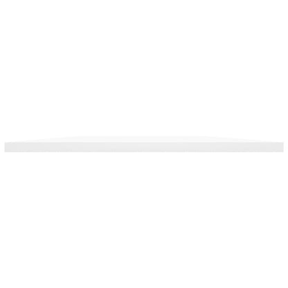 Wandschappen 4 st 60x50x1,5 cm bewerkt hout wit
