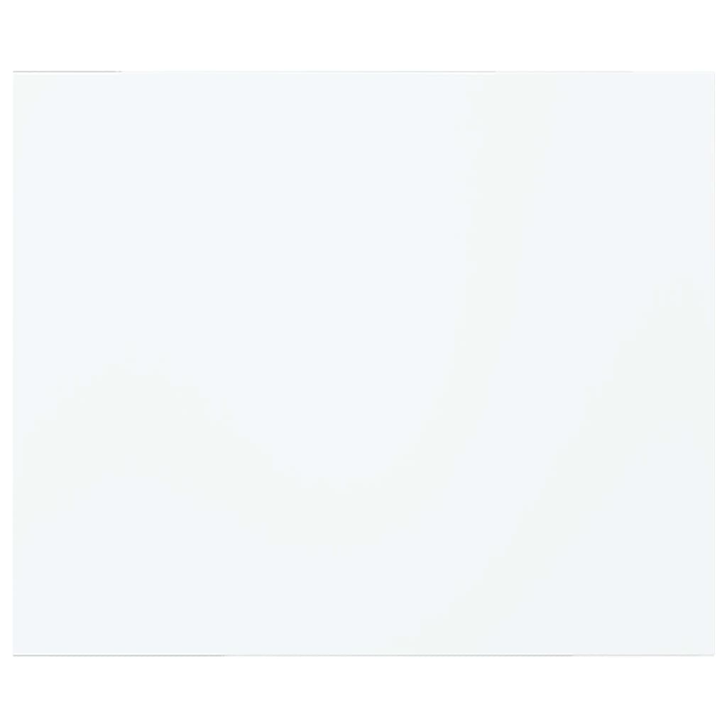 Wandschappen 4 st 60x50x1,5 cm bewerkt hout wit