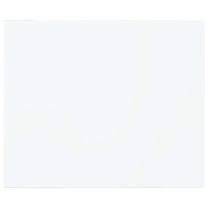Wandschappen 4 st 60x50x1,5 cm bewerkt hout wit