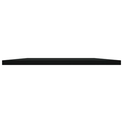 Wandschappen 4 st 60x50x1,5 cm bewerkt hout zwart