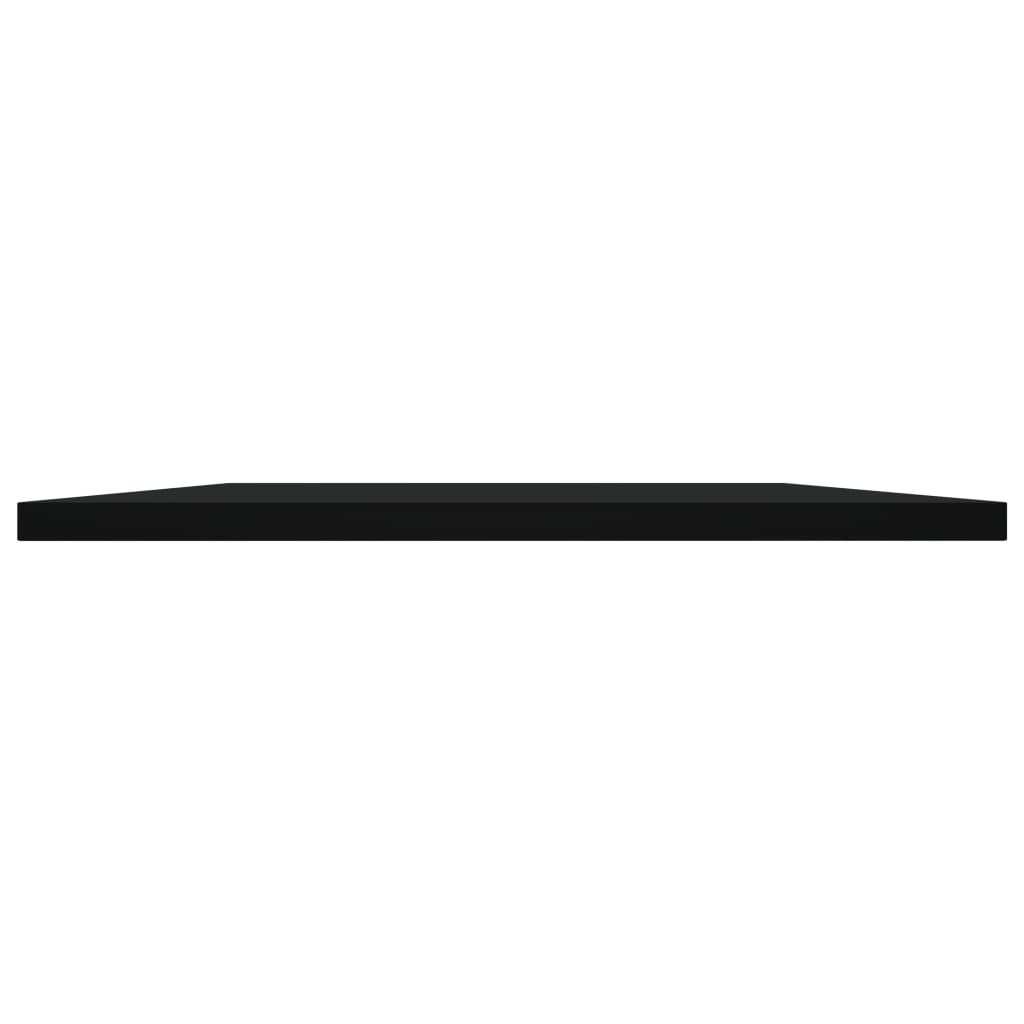 Wandschappen 8 st 60x50x1,5 cm spaanplaat zwart