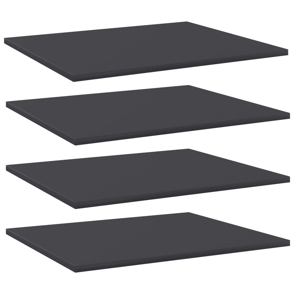 Wandschappen 60X50X1,5 Cm Spaanplaat Grijs 4