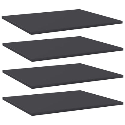 Wandschappen 60X50X1,5 Cm Spaanplaat Grijs 4