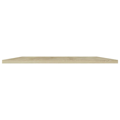 Wandschappen 4 st 60x50x1,5 cm spaanplaat sonoma eikenkleurig