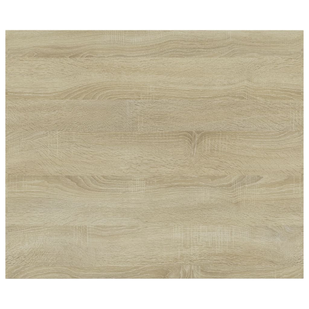 Wandschappen 4 st 60x50x1,5 cm spaanplaat sonoma eikenkleurig