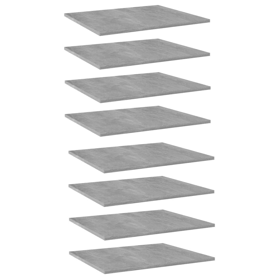 Wandschappen 60X50X1,5 Cm Spaanplaat Betongrijs 8
