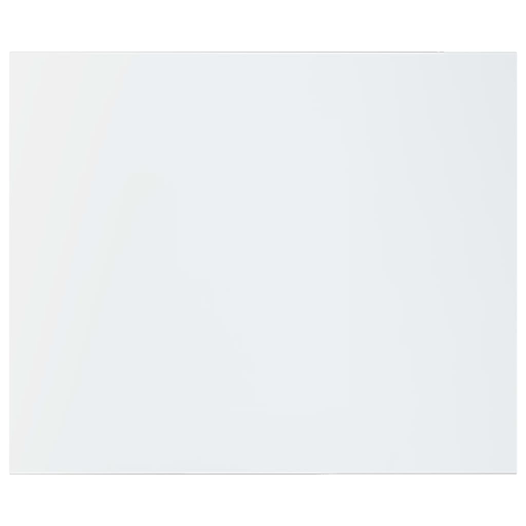 Wandschappen 4 st 60x50x1,5 cm bewerkt hout hoogglans wit